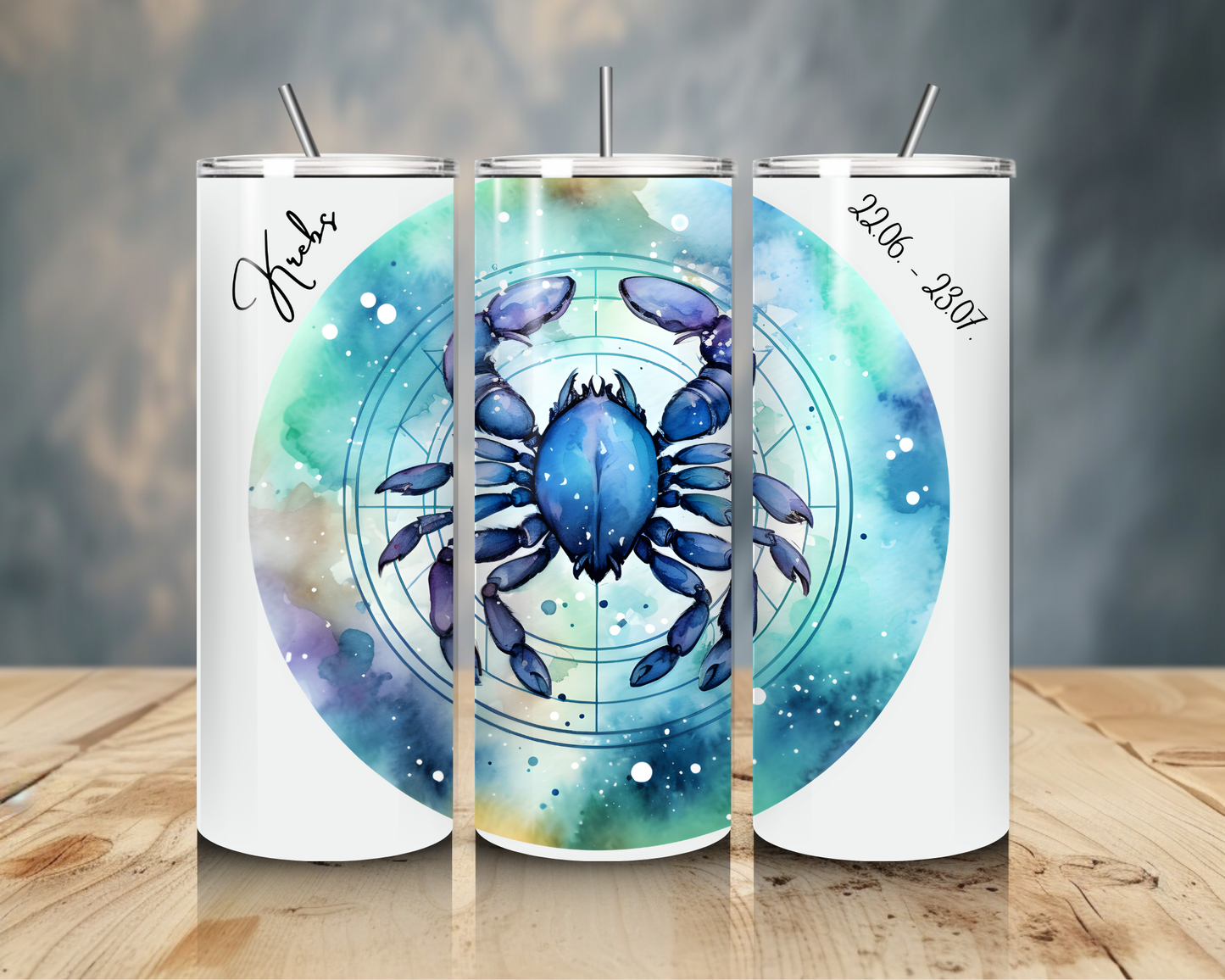 Tumbler "Sternzeichen Krebs"