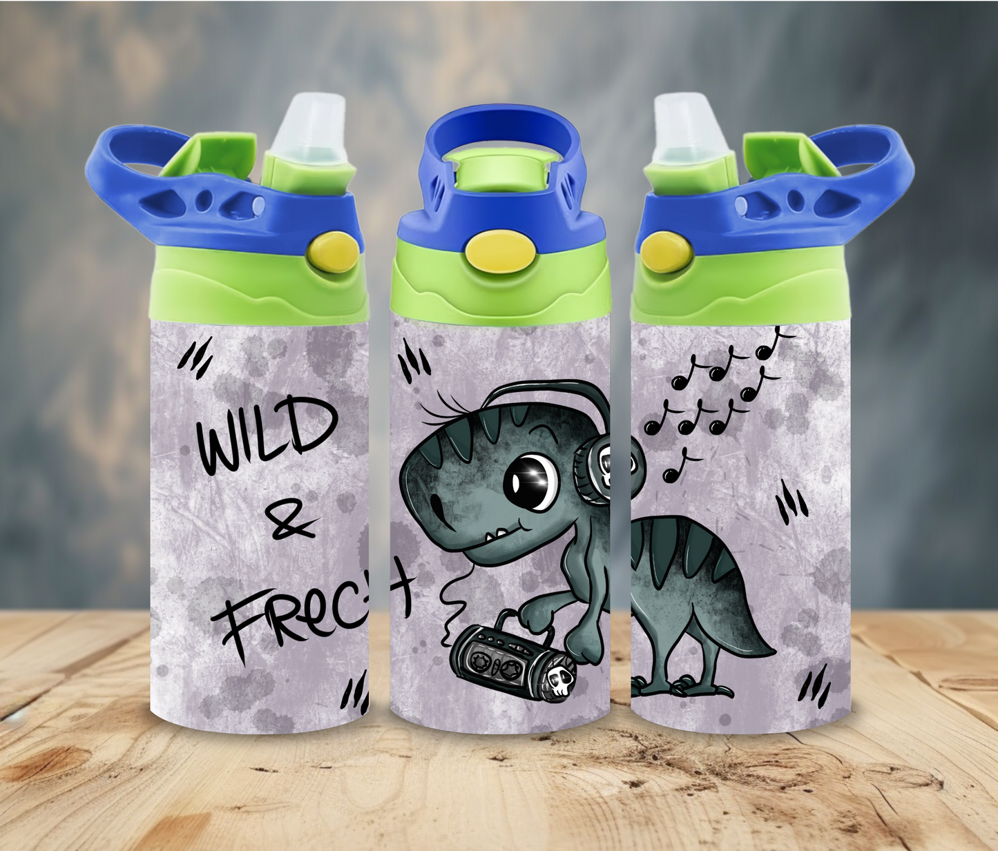 "Dino 2" Kinder Thermosflasche 12oz/20oz