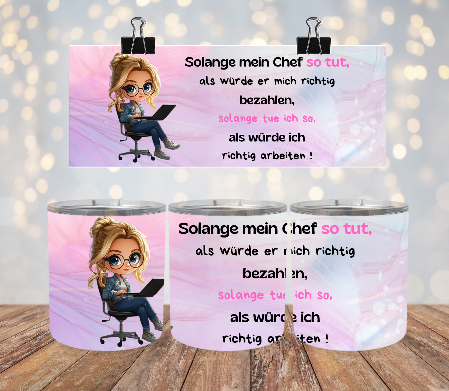 Thermo Mug "Bürotussi"