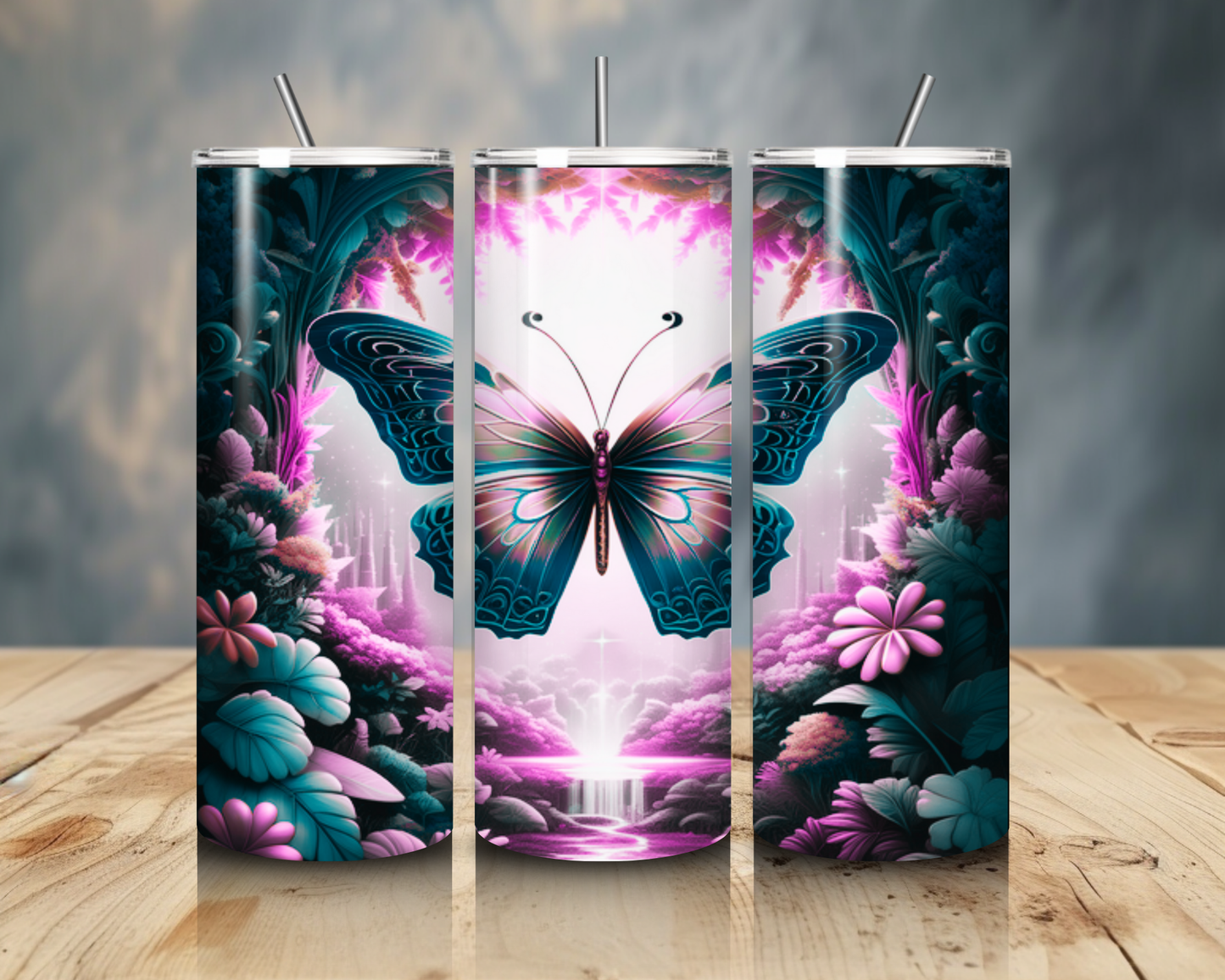 Tumbler "Butterfly 4"
