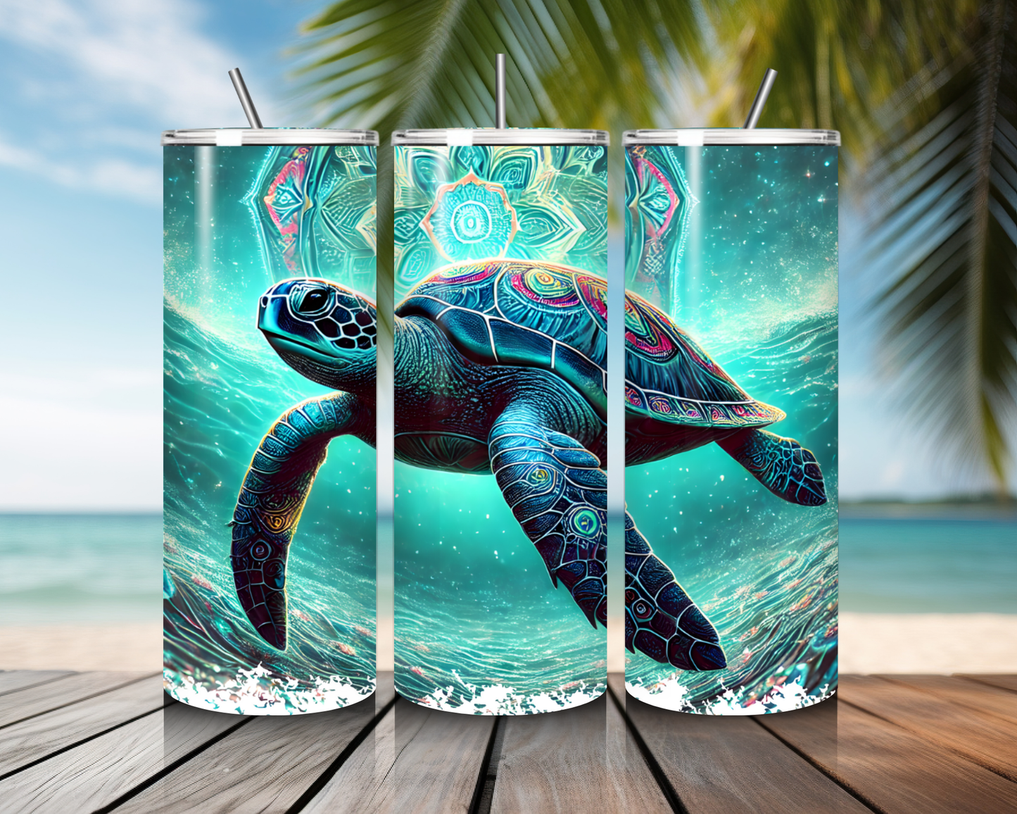 Tumbler "Sea Turtle"