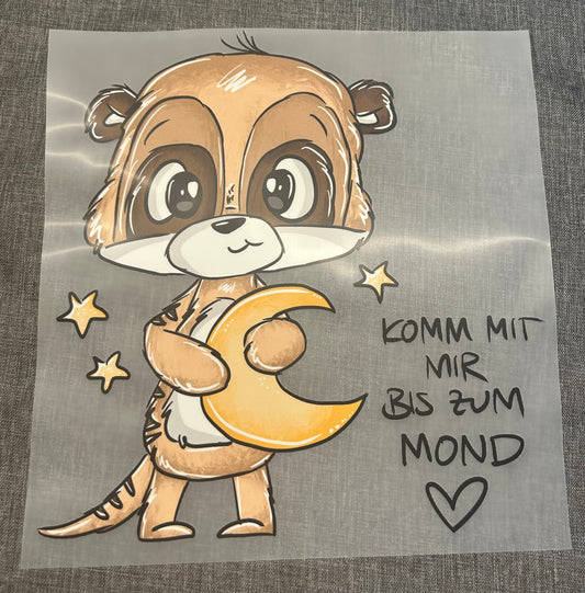 Bügelbild "Erdmännchen"
