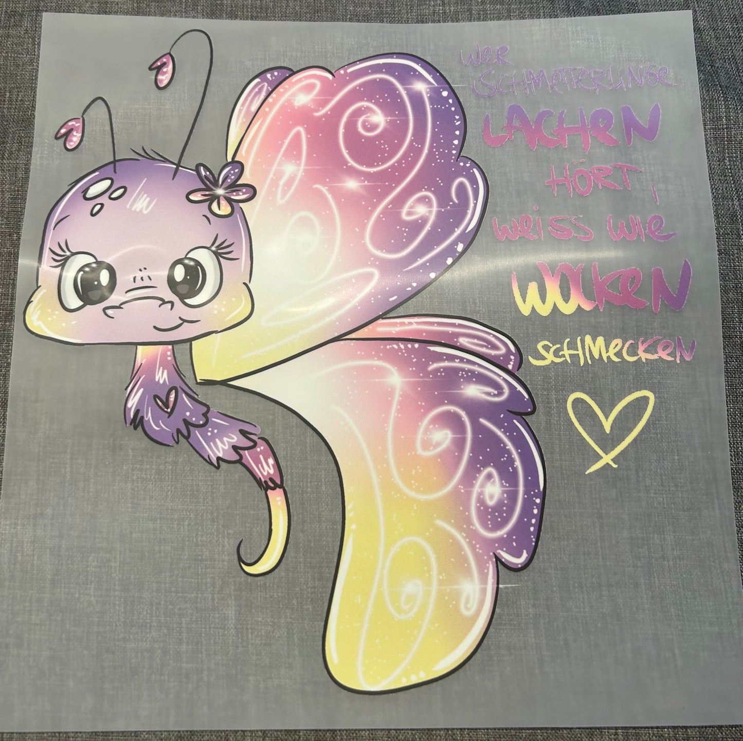 Bügelbild "Schmetterling"