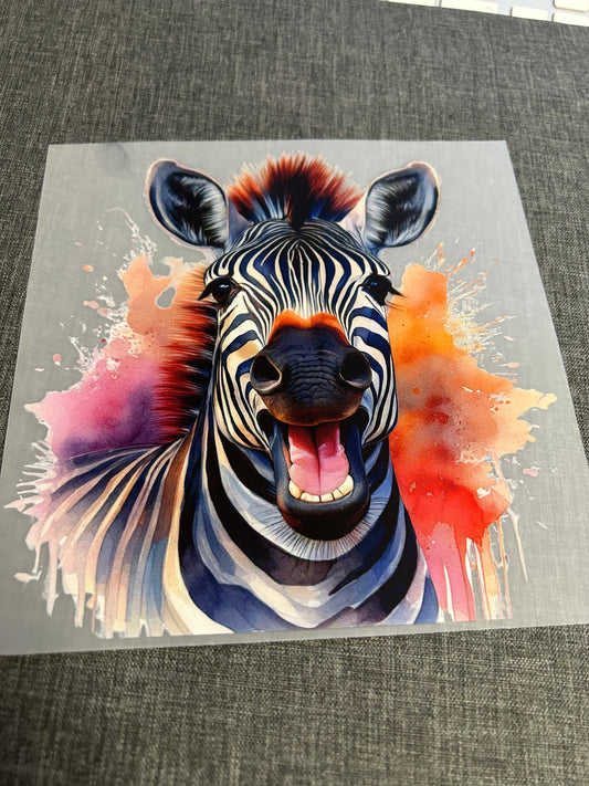 Bügelbild "Zebra"