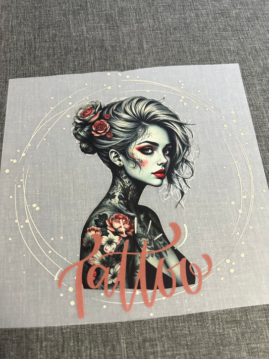 Bügelbild "Tattoo"