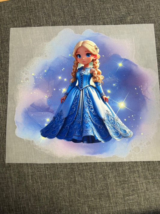 Bügelbild "Schneekönigin"